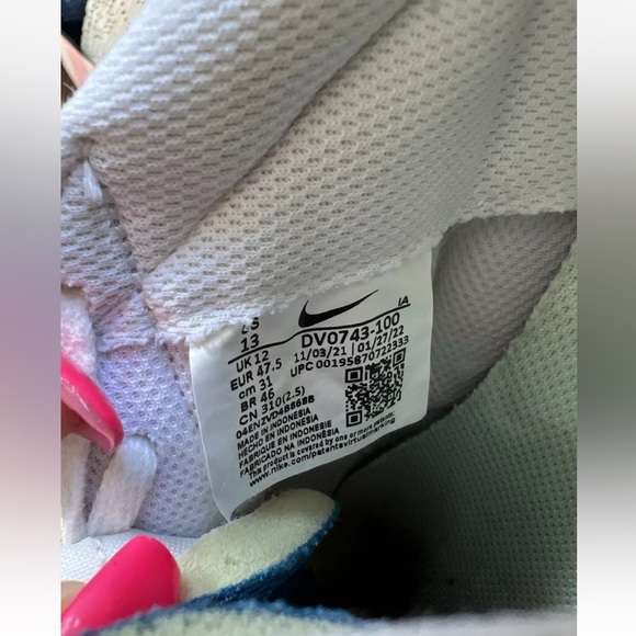 Nike Waffle Debut Shoes White (Style DH9523-100) Suede Low Top Men’s 13 - Picture 6 of 7